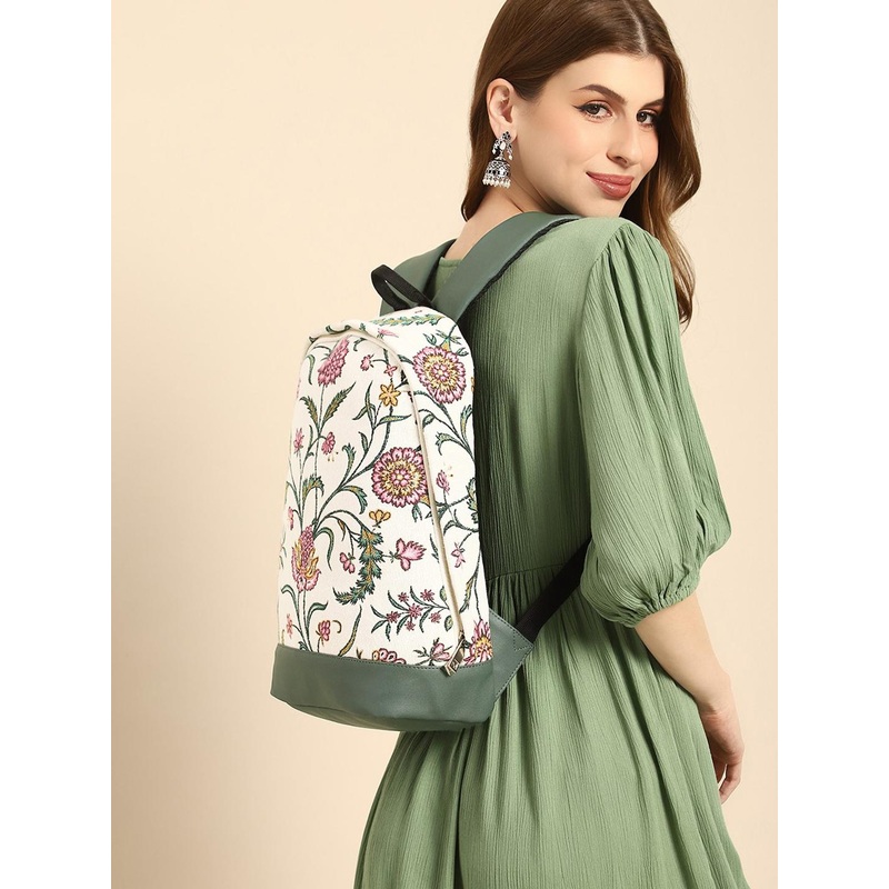 Anouk Floral Printed Backpack