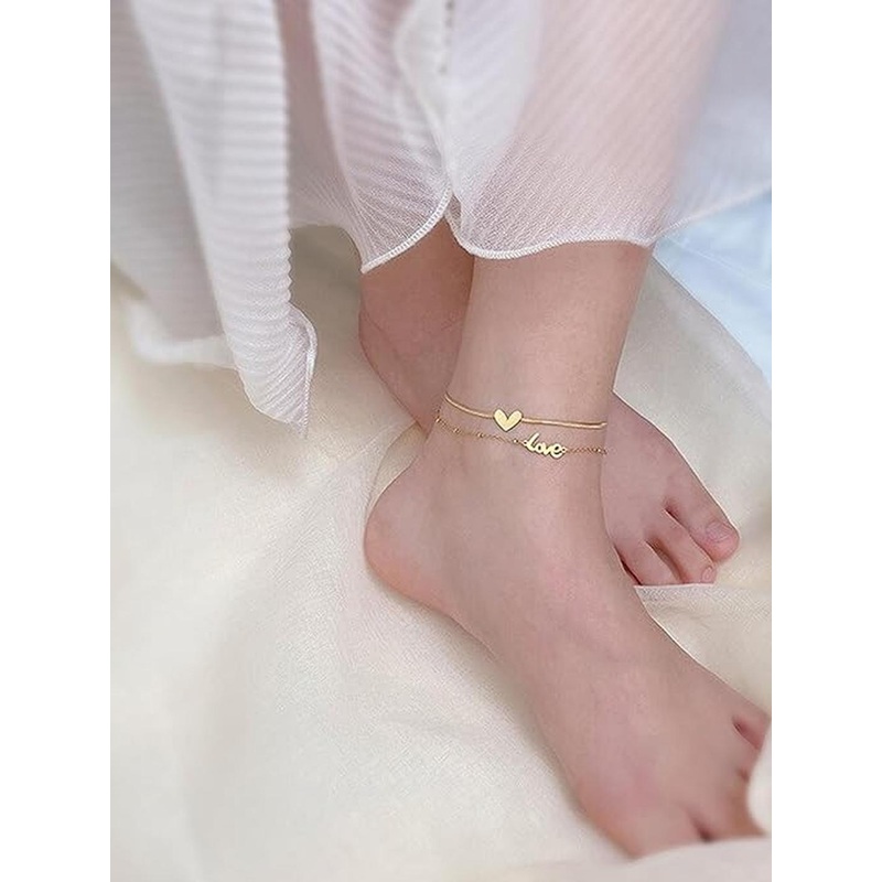 DressBerry Gold-Plated Anklet