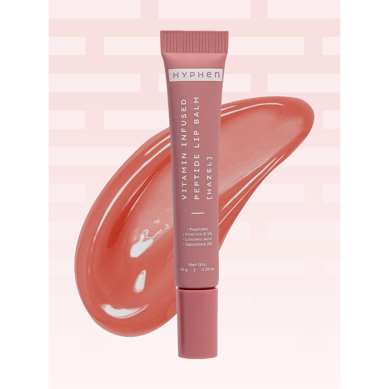 Hyphen Tinted Lip Balm with 1% Vit E & 2% Squalane to Brighten & Moisturize 10g – Hazel