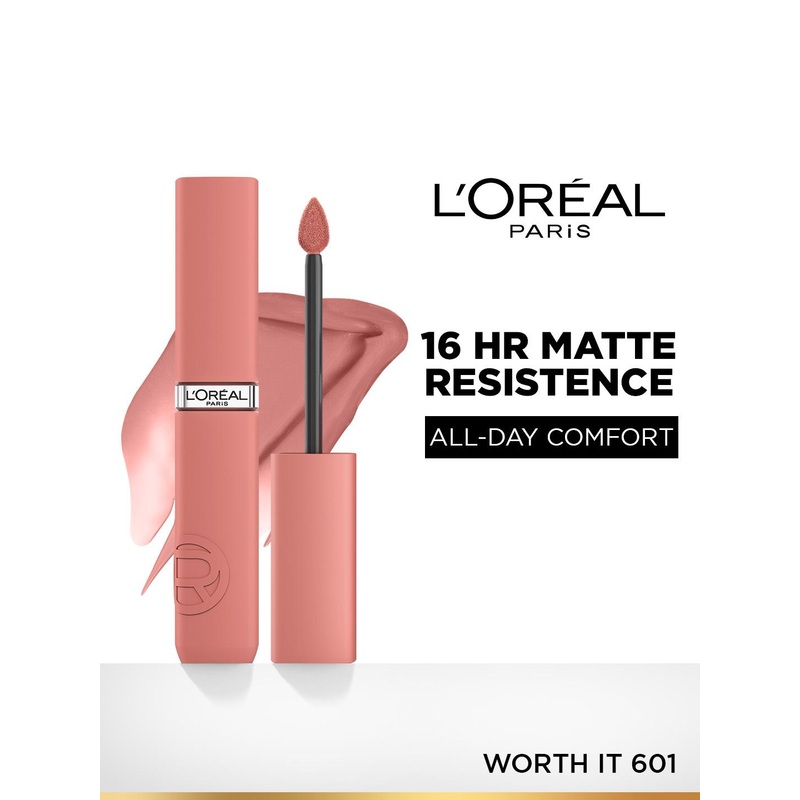 LOreal Paris Infallible Matte Resistance Liquid Lipstick 5ml – Worth It 601