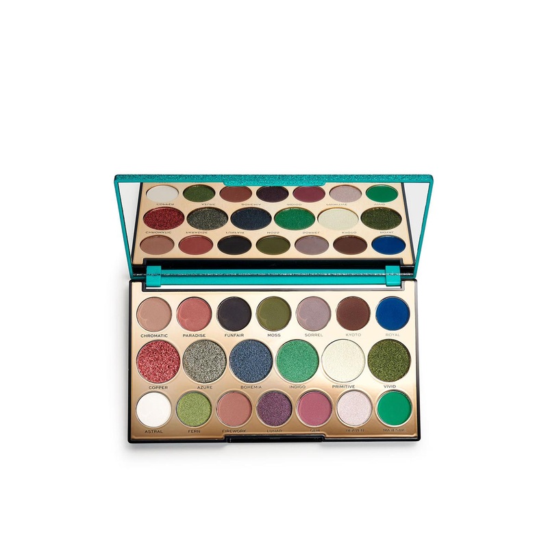 Makeup Revolution London Precious Stone Eye Shadow Palette 16.9 g – Emerald