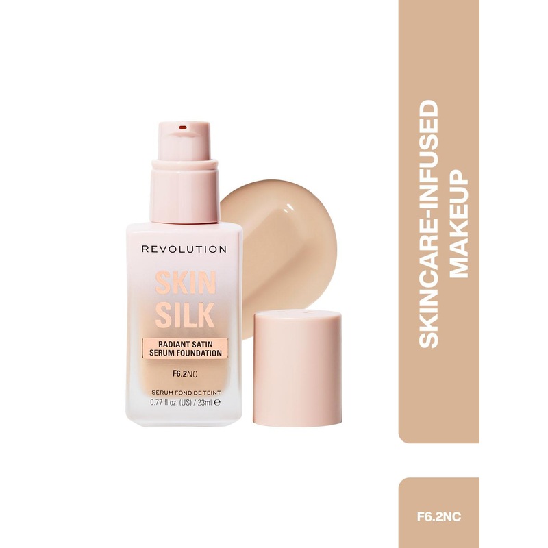Makeup Revolution London Skin Silk Radiant Satin Serum Foundation 23ml – F6.2NC