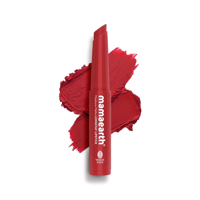 Mamaearth Moisture Matte Long Stay Mini Lipstick – 0.7 g – Raspberry Scarlet- 07