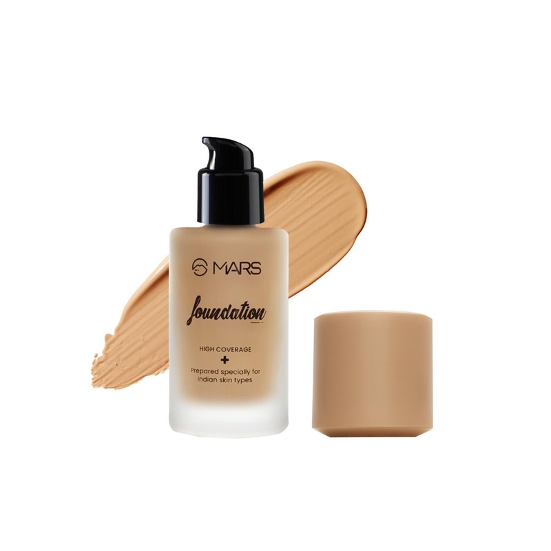 MARS High Coverage SPF50 PA++++ Liquid Foundation 40 ml – Shade 6.5