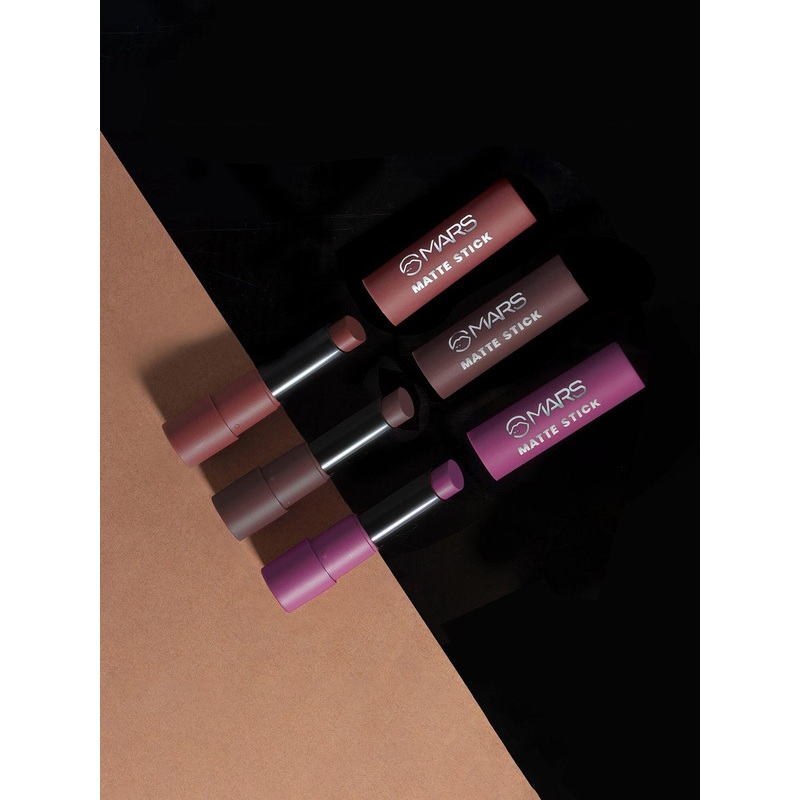 MARS Set Of 3 All Rounder Matte Lipstick