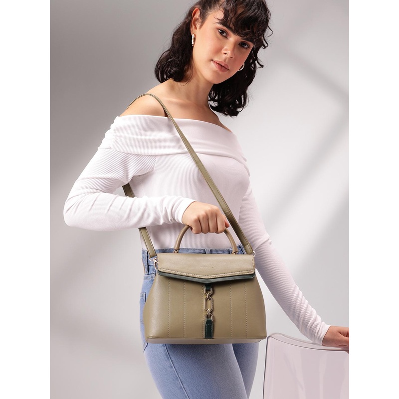 Mast & Harbour Structured Satchel Bag