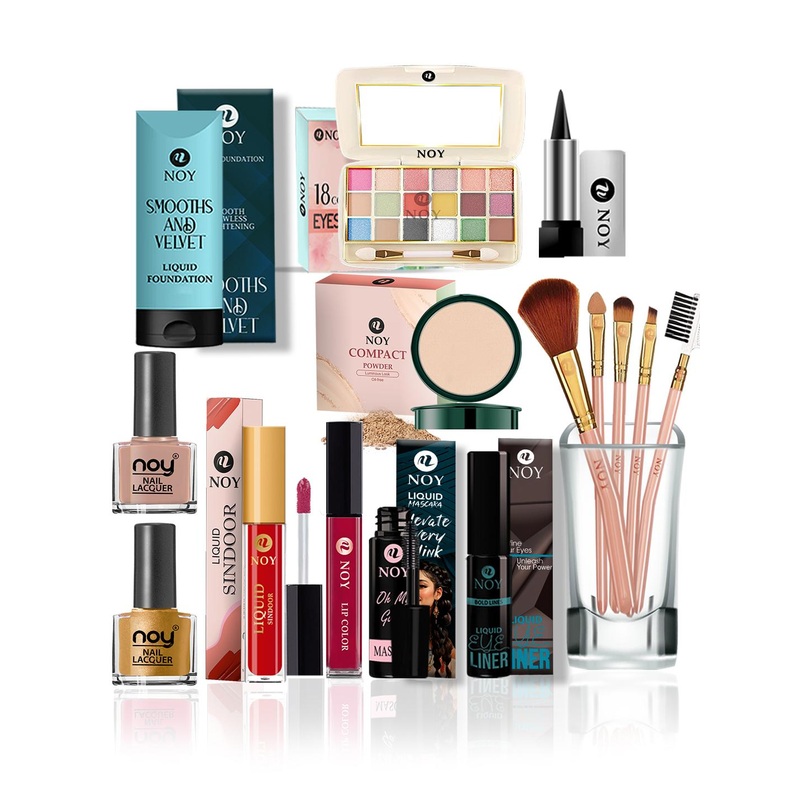 NOY Set of 15 Opaline: Opulent Radiance Makeup Kit