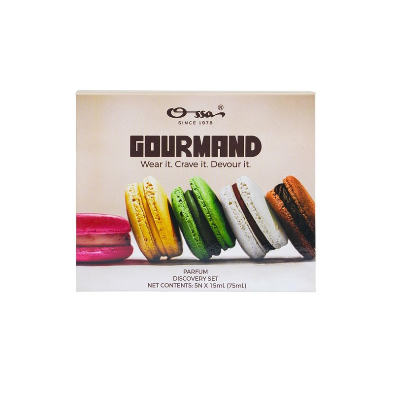 Ossa Set Of 5 Gourmand Discovery Long Lasting Eau De Parfum – 15 ml Each