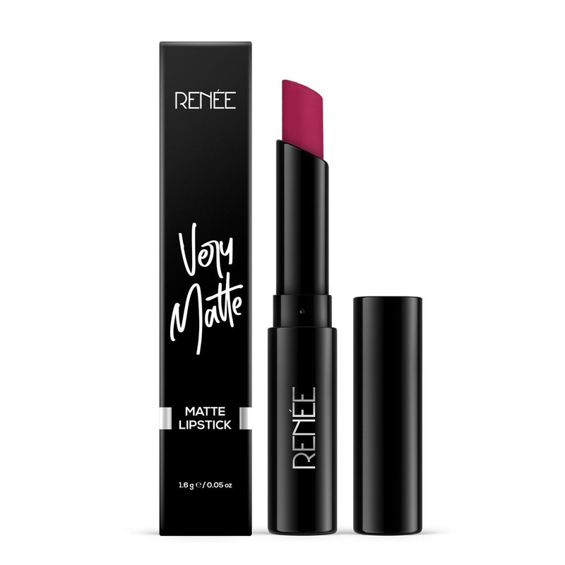 RENEE Very Matte Intense Color Weightless & Long Lasting Lipstick – Plum Rush