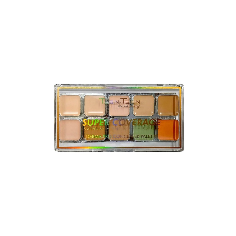 TEEN TEEN COSMETICS Super Coverage Concealer Palette- Shade- 01