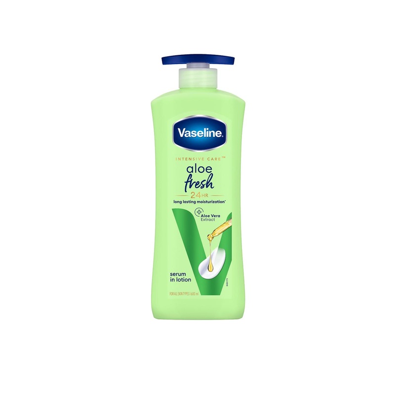 Vaseline Aloe Fresh 24 Hrs Long Lasting Body Lotion – 600 ml