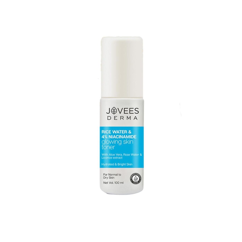 Jovees Derma Derma 4% Niacinamide & Rice Water Toner – 100 ml