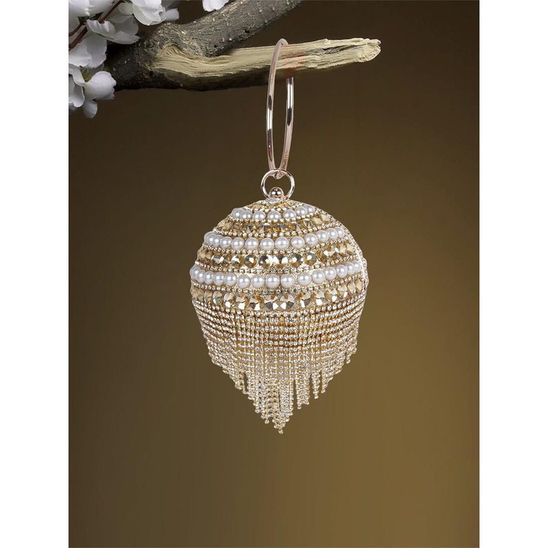 LADY QUINTON Oversized Structured Handheld Bag