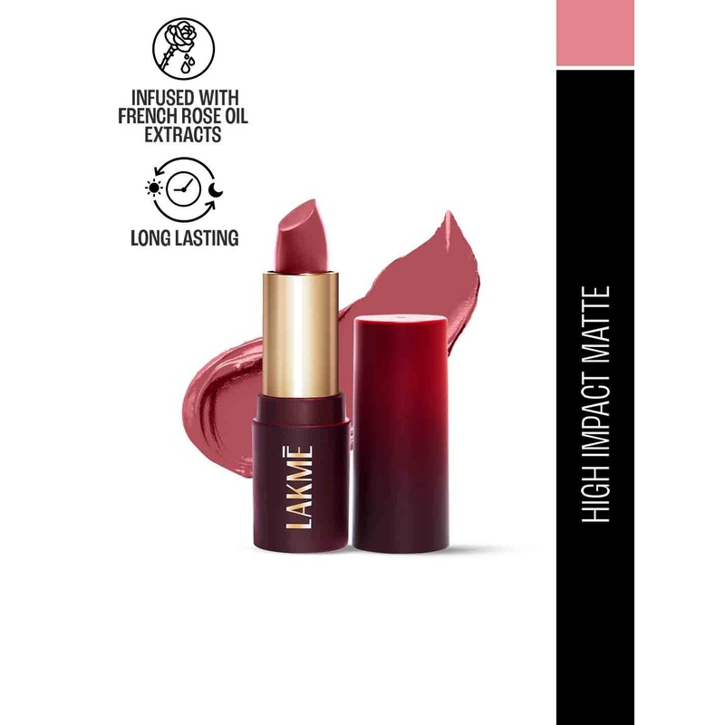 Lakme Cushion Matte Lipstick – Pink Flamingo CP10