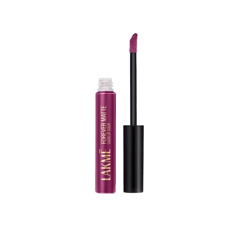 Lakme Forever Matte Lightweight & Transferproof 16Hr Liquid Lipstick 5.6ml – Wine Glow