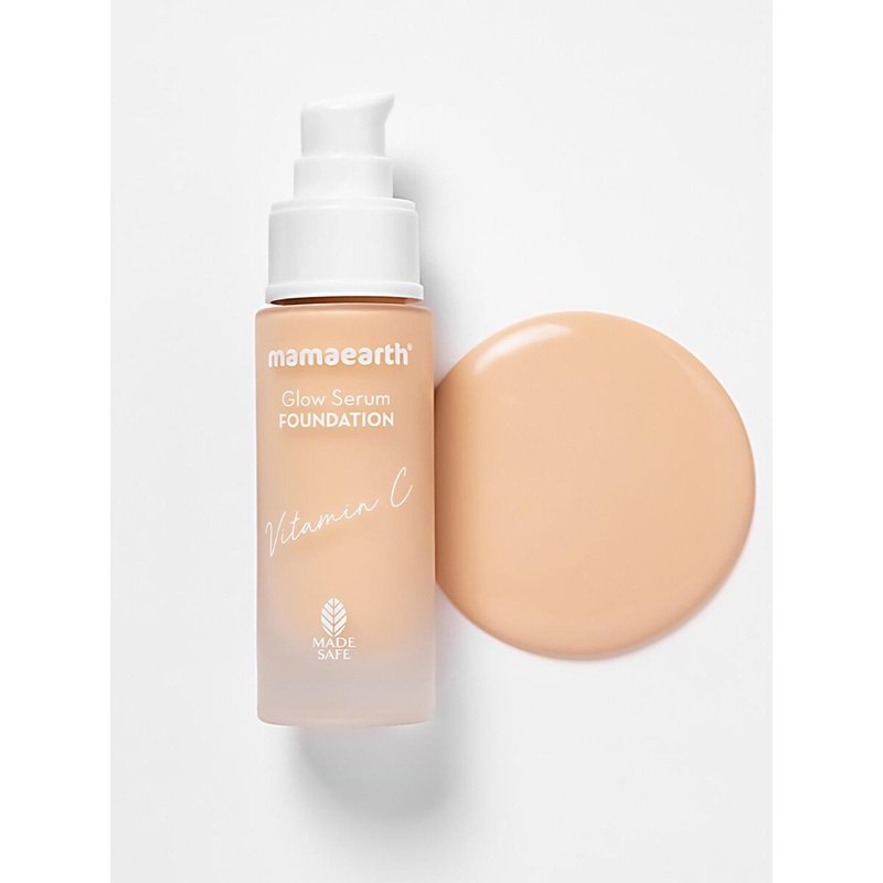 Mamaearth Glow Serum Foundation with Vit. C & Turmeric for 12-Hour Stay 30ml-Ivory Glow 01
