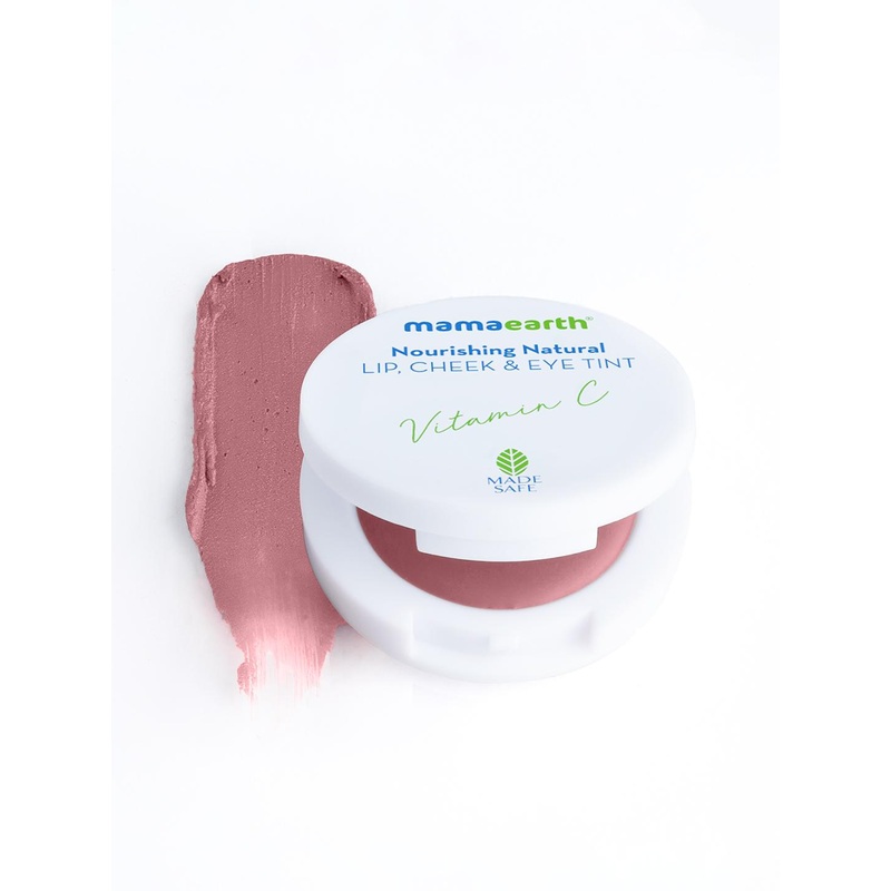 Mamaearth Nourishing Natural Lip Cheek & Eye Tint with with Vitamin C 4g – Cocoa Nude 02