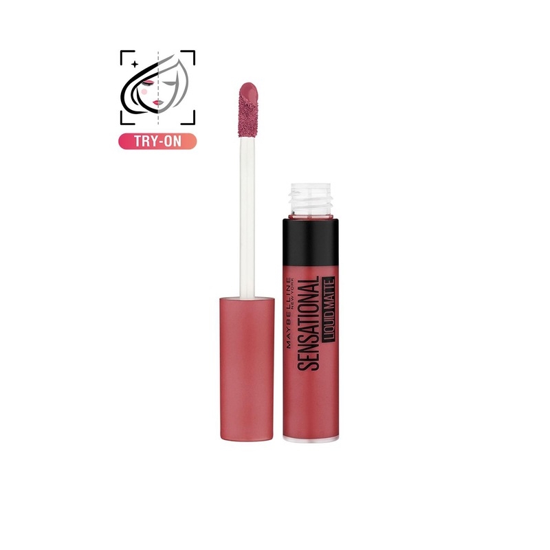 Maybelline New York Sensational Liquid Matte Lipstick 7 ml – Sensationally Me 08