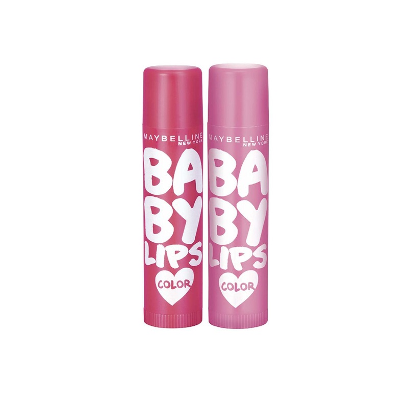 Maybelline New York Set Of Baby Lips Pink Lolita & Berry Crush Tinted Lip Balm