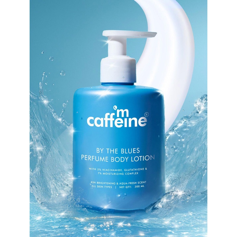 MCaffeine By the Blues Brightening Perfume Body Lotion 5% Niacinamide- 300ml