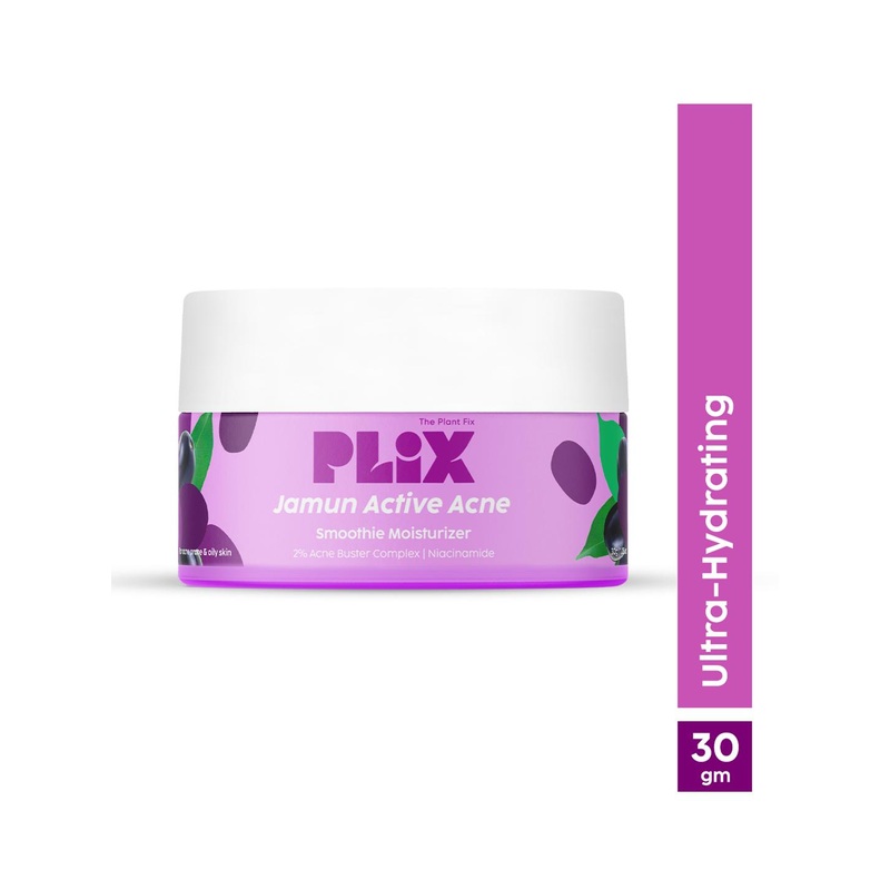 PLIX THE PLANT FIX 2% Niacinamide Jamun Moisturizer For Reduce Pimples – 30 g