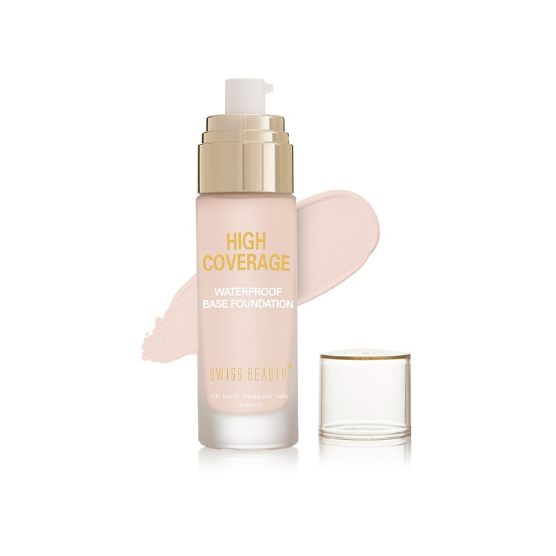 SWISS BEAUTY High Coverage Waterproof Base Foundation – Rose Blush 02