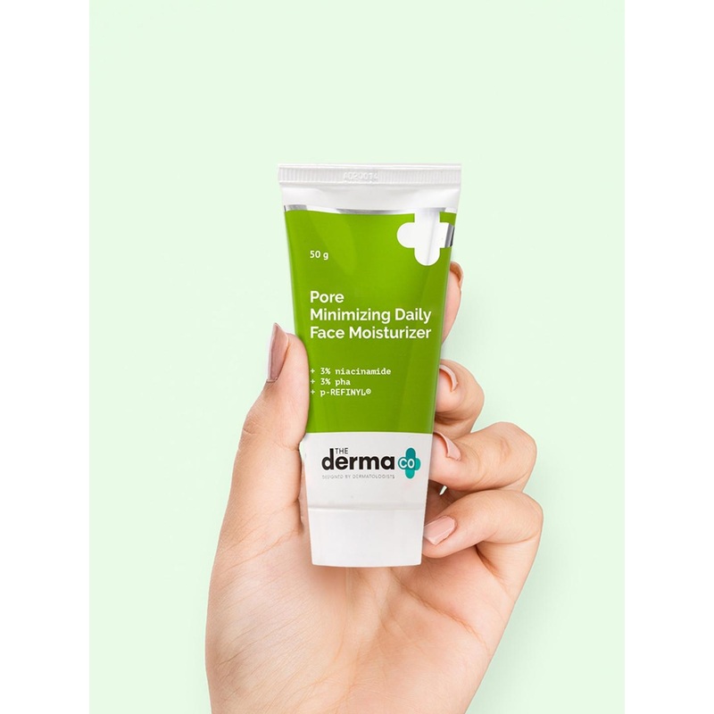 The Derma co. Pore Minimizing Daily Face Moisturizer with 3% Niacinamide 3% PHA – 50g