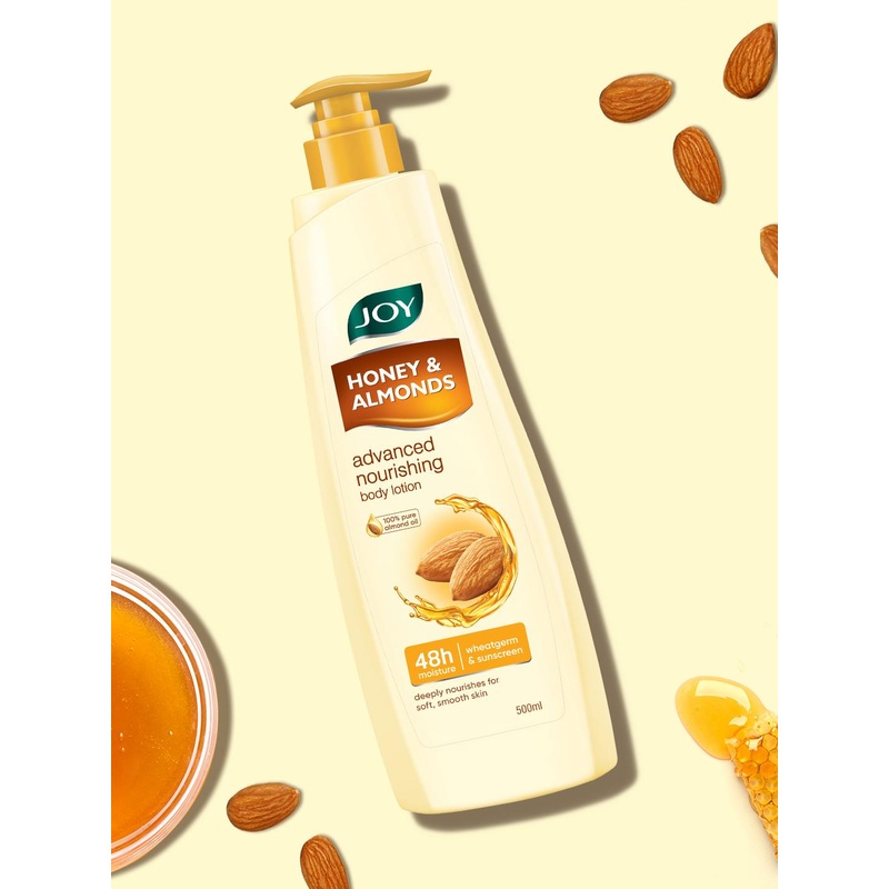 JOY Honey & Almonds Advanced Nourishing Body Lotion 500ml