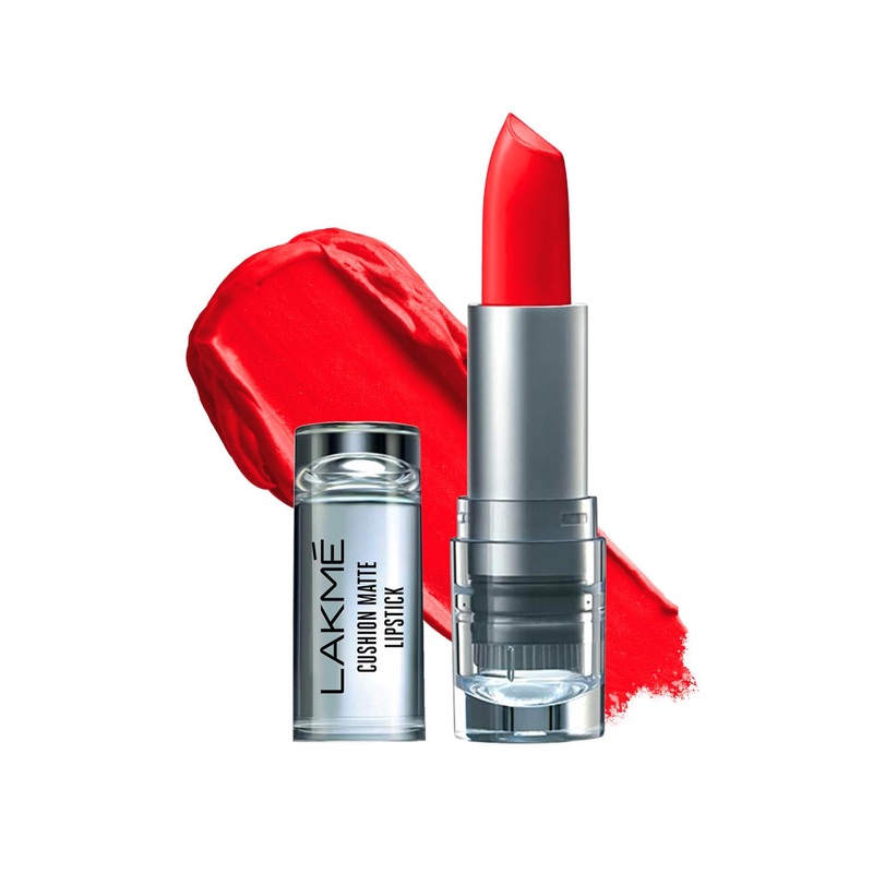 Lakme Forever Matte Long Lasting Lipstick With French Rose Oil Ext 4.5g –  Red Bomb Shell