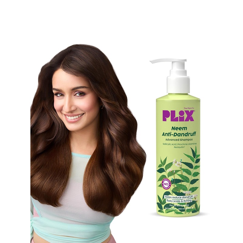 PLIX THE PLANT FIX Neem Anti Dandruff Advanced Shampoo – 200 ml