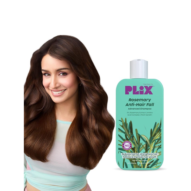 PLIX THE PLANT FIX Rosemary Anti HairFall Advanced Shampoo with Plant Keratin – 200 ml