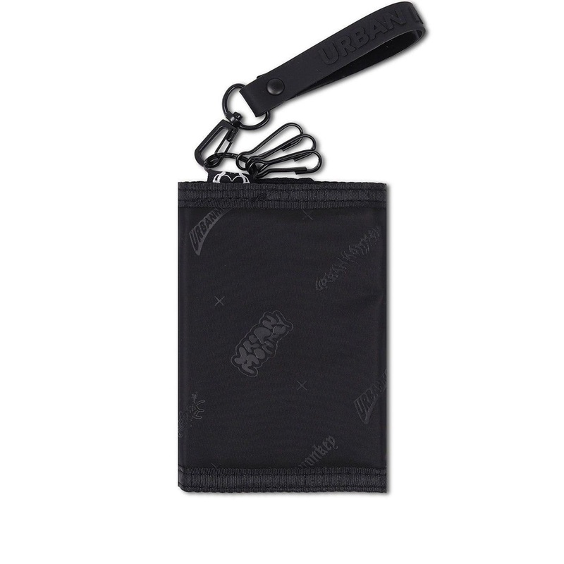 Urban Monkey Unisex Typography Printed Three Fold Wallet