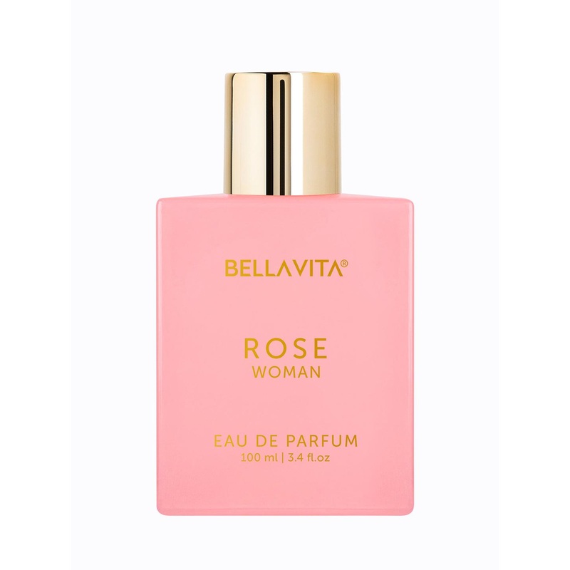 Bella Vita Organic Rose Woman EDP – Luxury Rose With Floral Fragrance – 100 ml