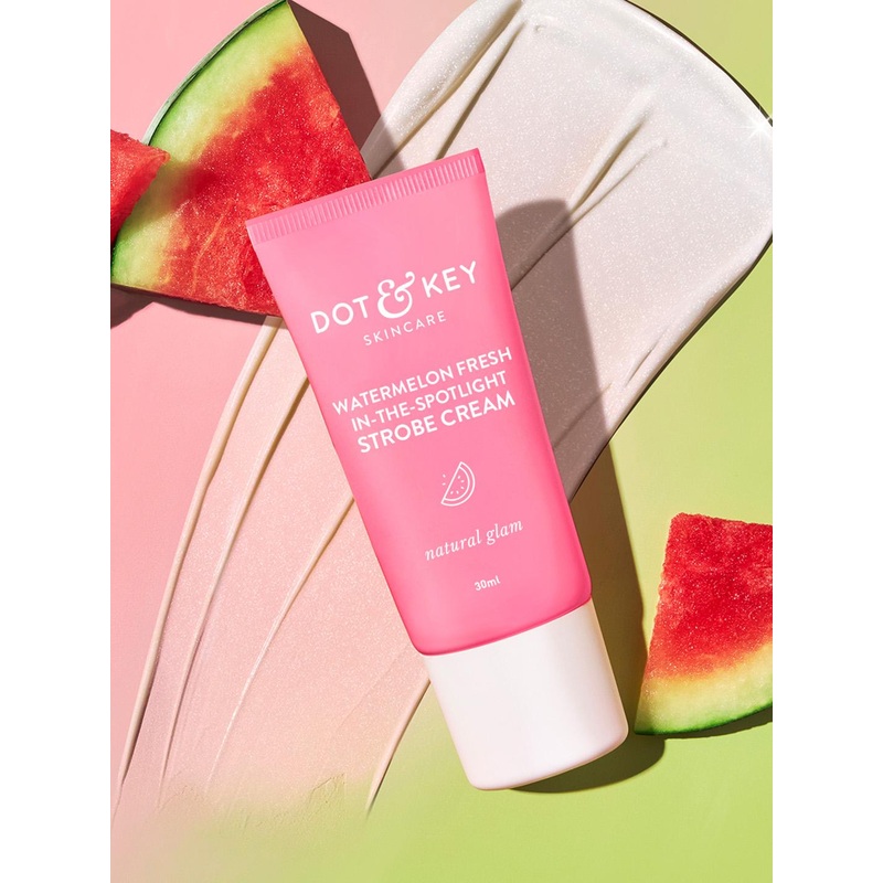 DOT & KEY Watermelon Fresh In-The-Spotlight Strobe Cream – 30ml – Natural Glam