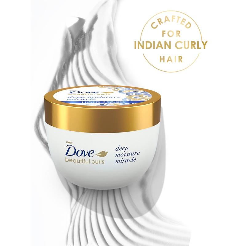 Dove Beautiful Curls Deep Moisture Miracle Hair Mask with Tri Moisture Essence – 300ml
