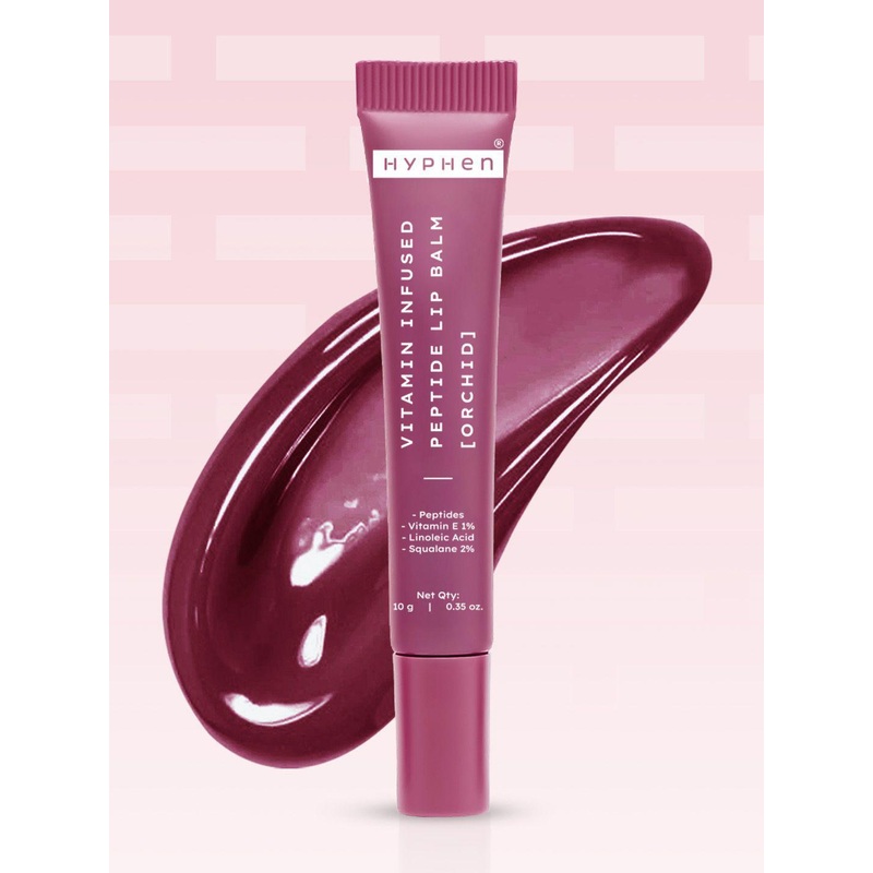 Hyphen Tinted Lip Balm With Vitamin E & Peptide 10g – Orchid