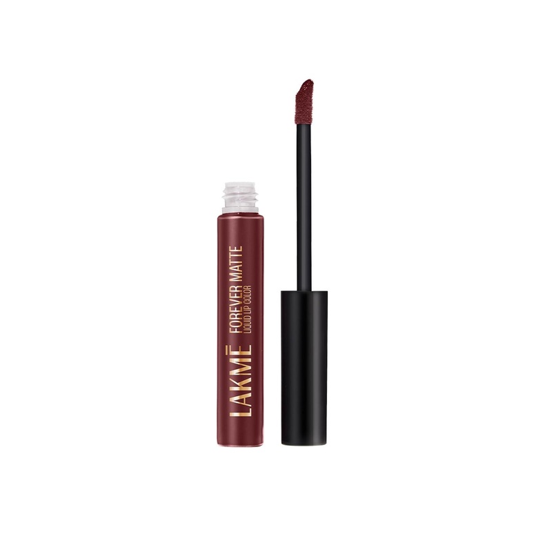 Lakme Forever Matte Lightweight & Transferproof 16Hr Liquid Lipstick 5.6ml – Wine Touch