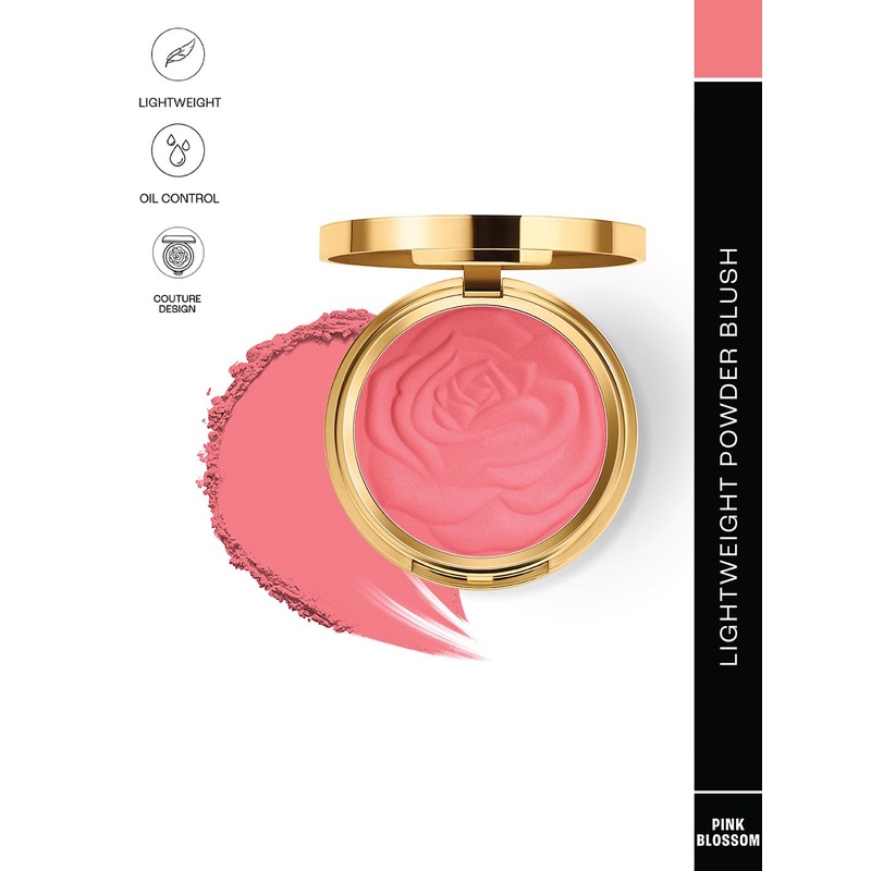 Lakme Rouge Bloom Showstopper Collection Lightweight Powder 12g – Blush Pink Blossom