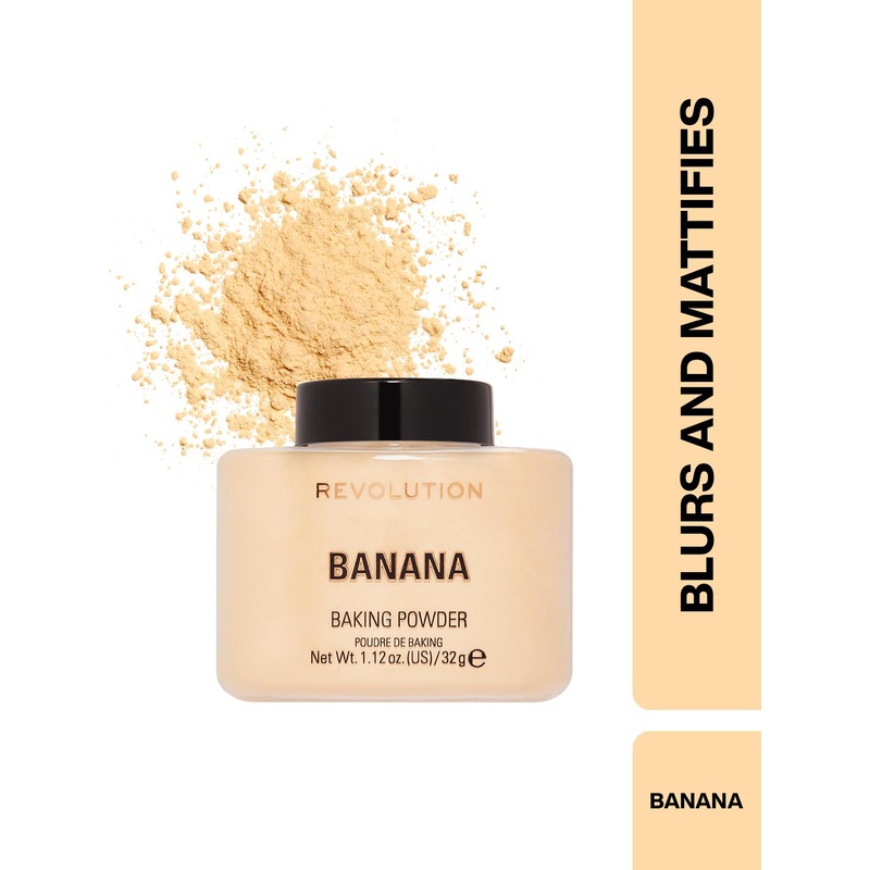 Makeup Revolution Banana Loose Baking Powder 32 g
