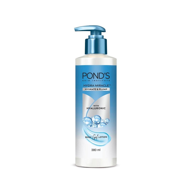 Ponds Hydra Miracle Hydrate & Plump Body Gel Lotion With Hyaluronic Acid – 380ml