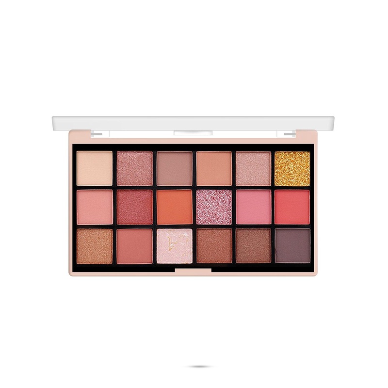 Seven Seas Pro Beauty Long Lasting Eyeshadow Palette- Nude Dust -02
