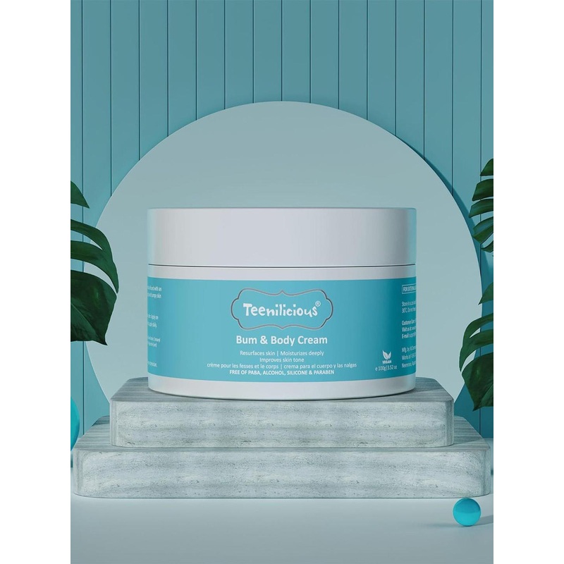 Teenilicious Bum Body Cream With Retistar & Shea Butter For Butt Acne – 100g