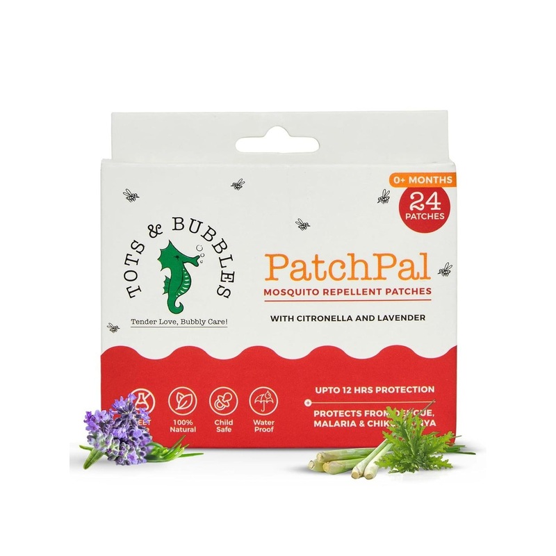 Tots & Bubbles Mosquito Repellent Patches- 24 Pcs