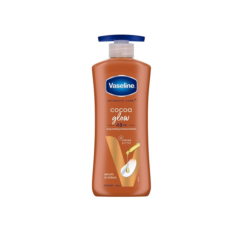 Vaseline Cocoa Glow Serum In Lotion with 100% Pure Cocoa & Shea Butter – 400 ml