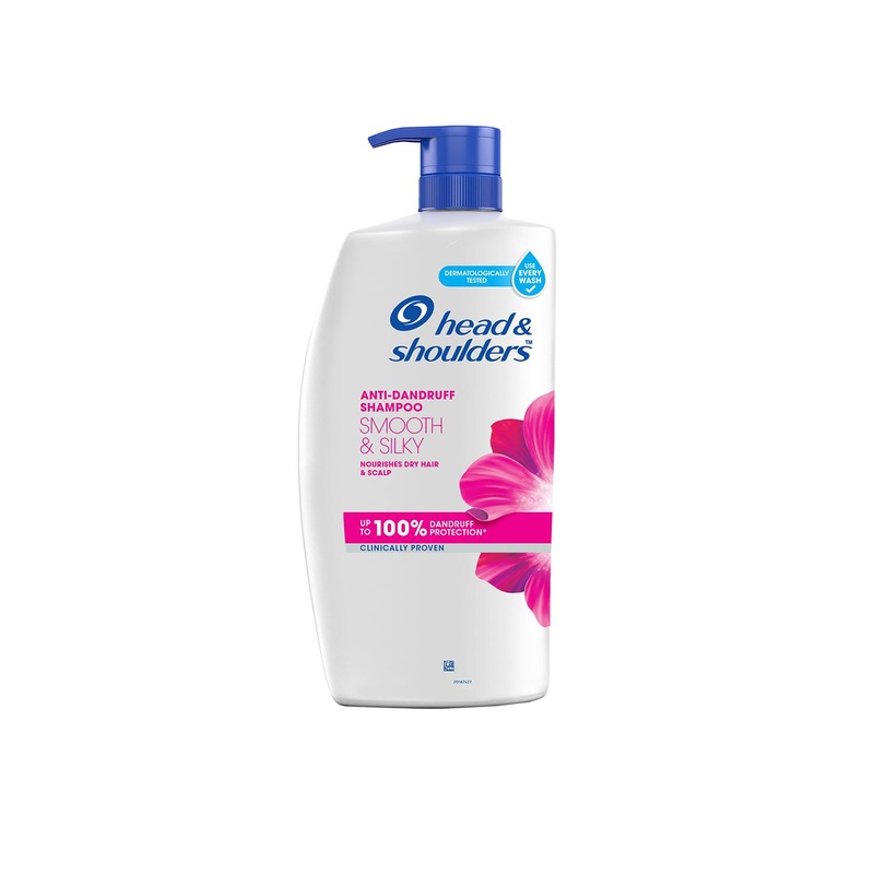 Head & Shoulders Unisex Smooth & Silky Shampoo 1 Litre