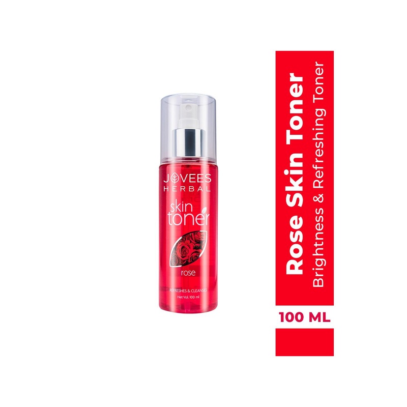 Jovees Rose Skin Toner For Youthful Skin To Tighten Pores & Healthy Glow – 100 ml