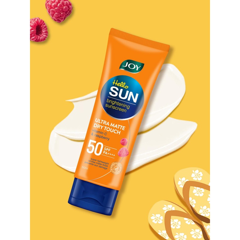 JOY Ultra Matte Sunscreen SPF 50 PA++++ Lightweight & Water Resistant – 50ml