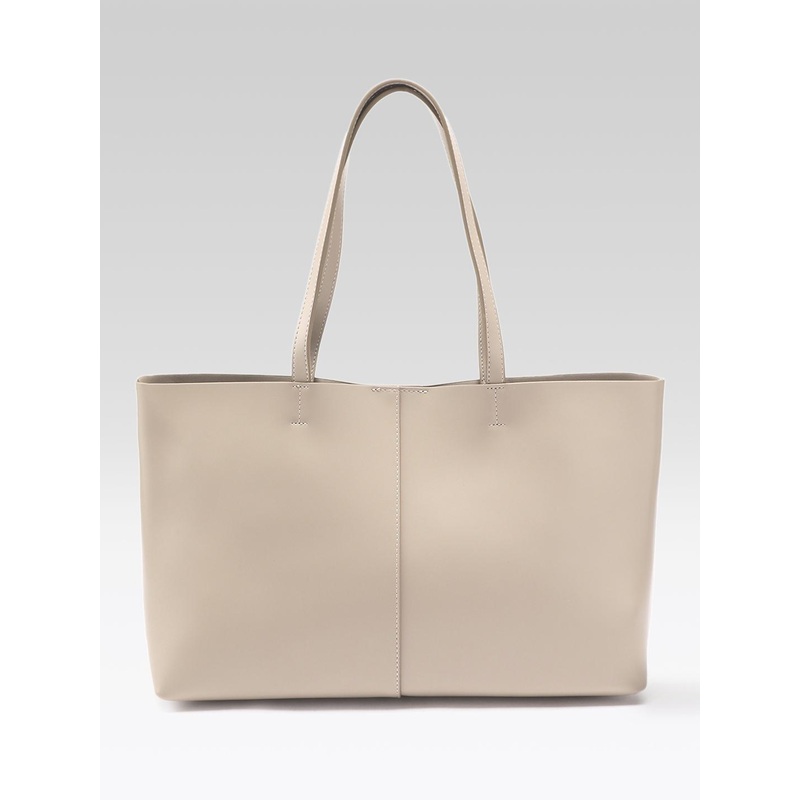 MANGO PU Structured Shoulder Bag