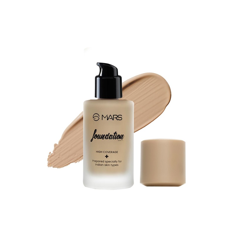 MARS High Coverage SPF50 PA++++ Liquid Foundation 40 ml – Shade 04