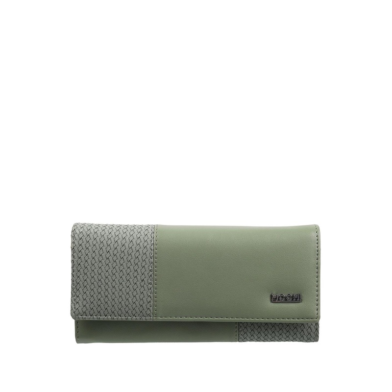 Mochi Women Green Clutch